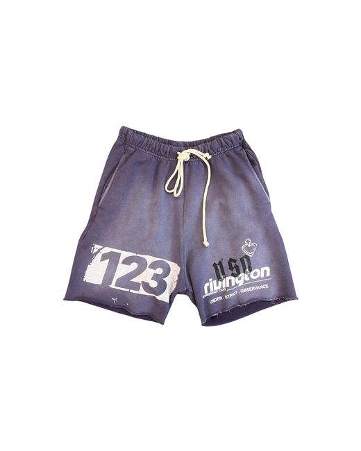 RIVINGTON Blue Membership Uso Shorts Muso Sh70 Purp" for men