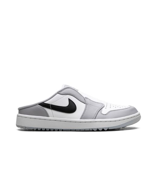 Nike Black Air 1 Low Golf Mule "Wolf" Fj1214 004" for men