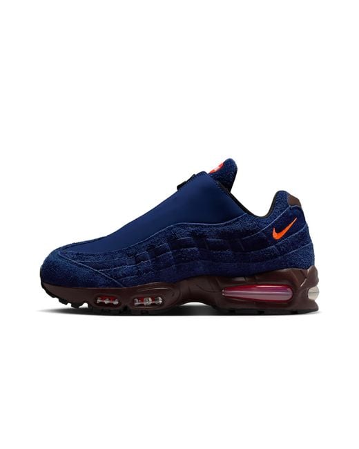 Nike Blue Air Max 95 Zip "Big Bubble" Im0695 400" for men