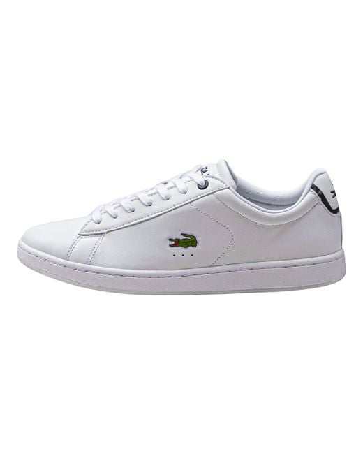 Lacoste Black Carnaby Leather Sneakers 41Sma0002 042" for men