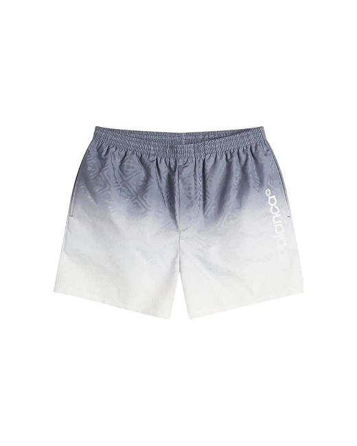 Casablanca Black Gradient Printed Shorts Mps25 Tr 224 02" for men
