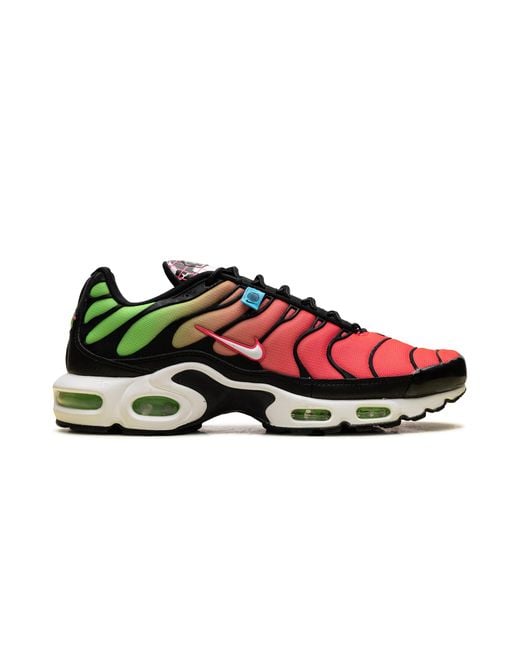 Nike Black Air Max Plus Ww "Worldwide Pack Crimson" Ck7291 001" for men