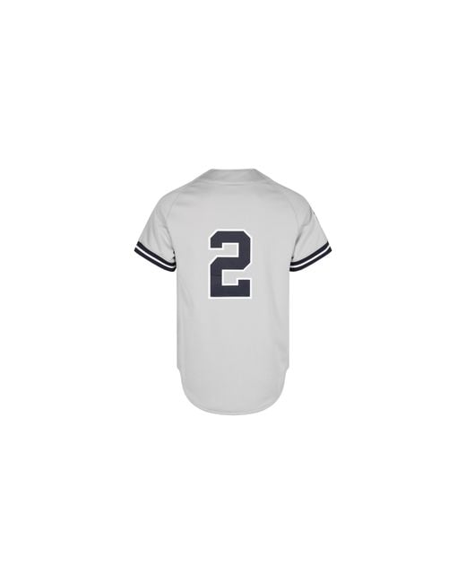 Mitchell & Ness Black Authentic Jersey "Nba Ny Yankees 1998 Derek Jeter" Ajy1Cp20039 Nyychrm98Djt" for men