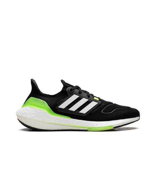 Adidas Black Ultraboost 22 "Solar" Gx6640" for men