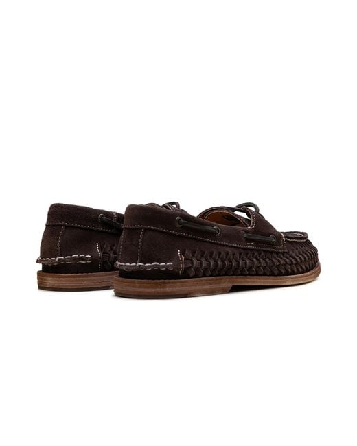 Sperry Top-Sider Black Cup Authentic Original 2-Eye Woven Boat Sho "Other" 17044208" for men