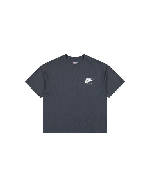 Nike Blue Air X Nigel Sylvester Brick After Brick T-Shirt Anthracite" Iq8148 060" for men