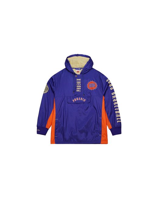 Mitchell & Ness Blue Team Og 2.0 Anorak Windbreaker Vintage Logo "Nba Suns" Ojpo7093 Psuyyppprgpr" for men