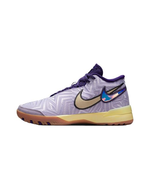 Nike Blue Zoom Lebron Nxxt Genisus "Lakers" Sneakers for men