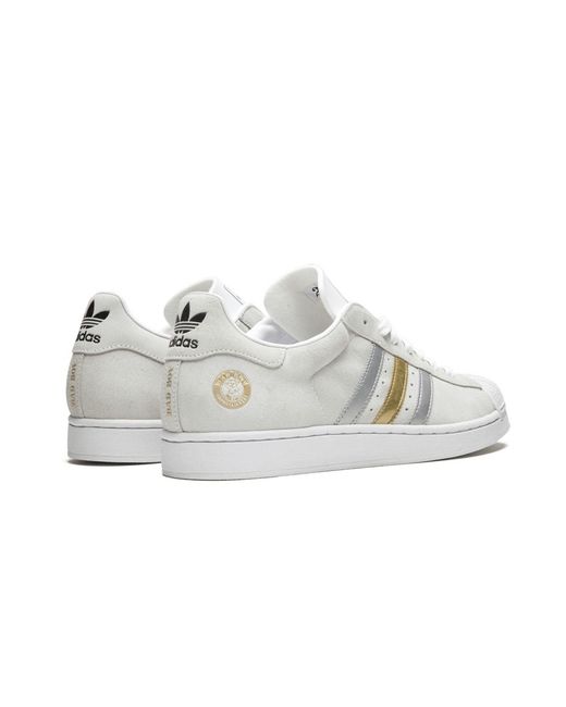 Adidas White Superstar 1 (Music) "Bad Boy" 133631" for men