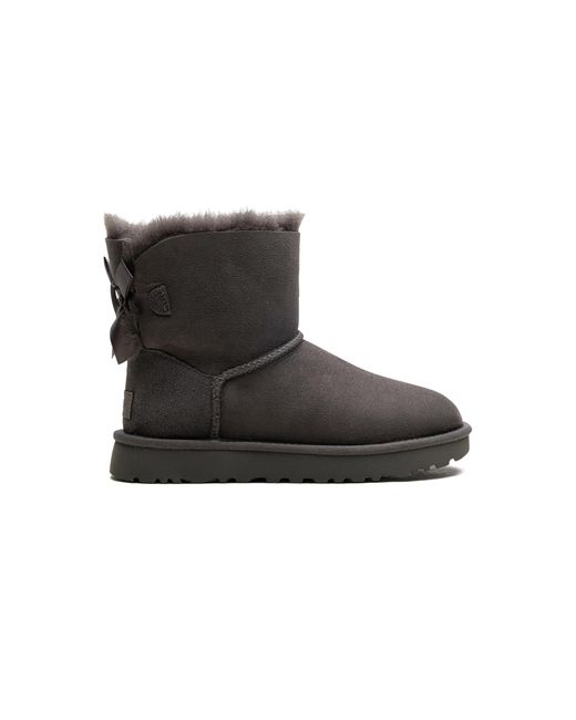 Ugg Black Mini Bailey Bow 2 Boots 1016501"