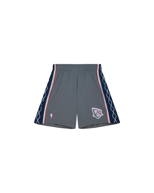 Mitchell & Ness Black Alternate Shorts "Nba Nets 2004" Smsh5674 Njn04Pppgrey" for men