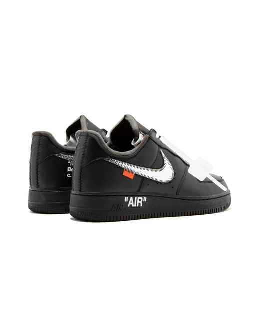 NIKE X OFF-WHITE Air Force 1 07 Virgil "off-white - Moma" in Black | Lyst