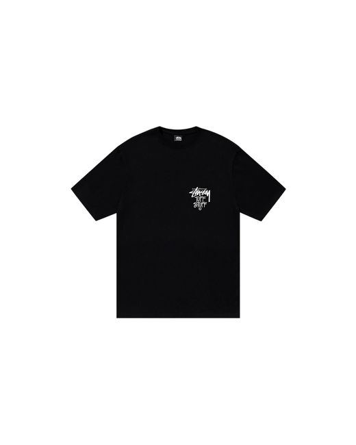 Stussy Black Tuff Stuff T-Shirt Stus420" for men
