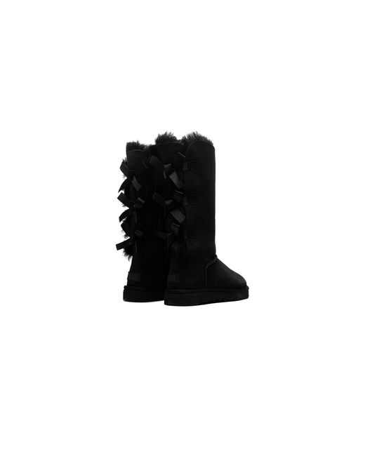 Ugg Black Bailey Bow Tall Ii Boot 1016434 Blk"