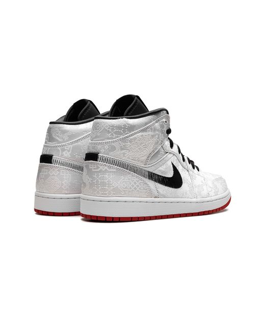 Nike Black Air 1 Mid "Fearless Edison Chen for men