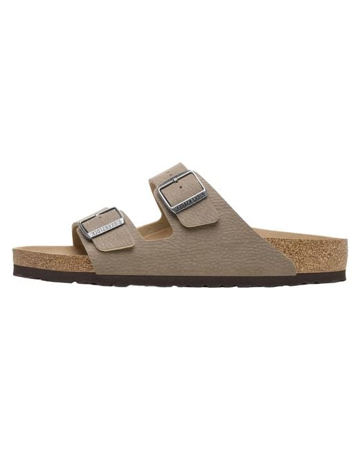 Birkenstock Black Arizona Vegan Sandal 1025779" for men