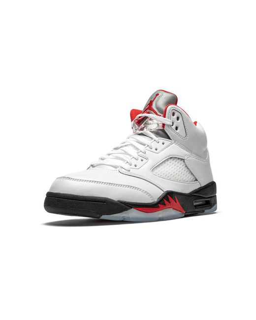 Nike Black Air 5 Retro "Fire Tongue 2020" Da1911 102" for men