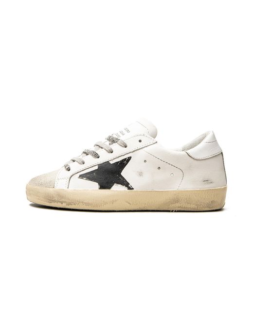 Golden Goose Deluxe Brand Black Super-Star Suede Star" Gwf00106.F003037.10220"
