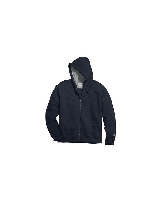 Champion Blue Powerblend Sweats Full Zip Jacket Cs0891 031" for men