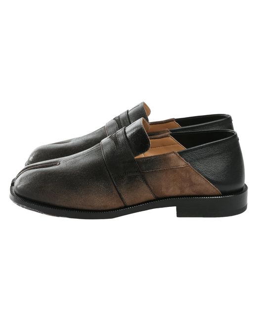 Maison Margiela Black Tabi Loafers S39Wr0021P7549H8322"