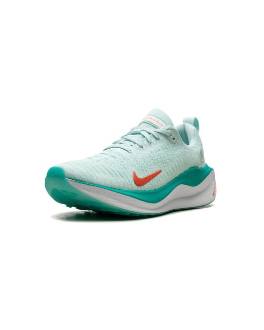 Nike Green Reactx Infinity Run 4 "jade Ice Picante Red" Shoes