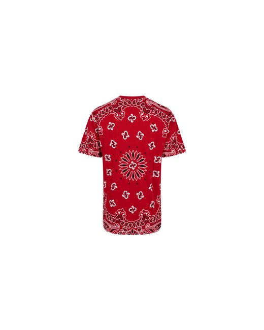 Supreme Red Hanes Bandana Tagless T-Shirt (2 Pack) "Fw22" Su12150"