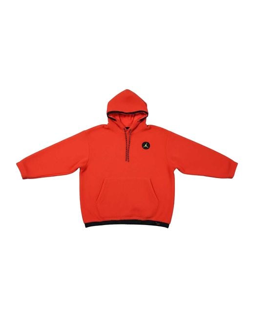 Nike Red Mountainside Fleece Hoodie Dh1110 673" for men
