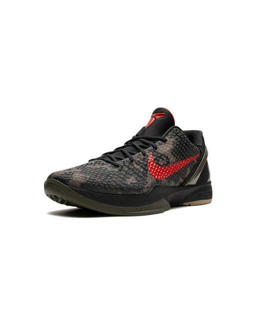 Nike Black Zoom Kobe 6 Protro "italian Camo" Shoes for men