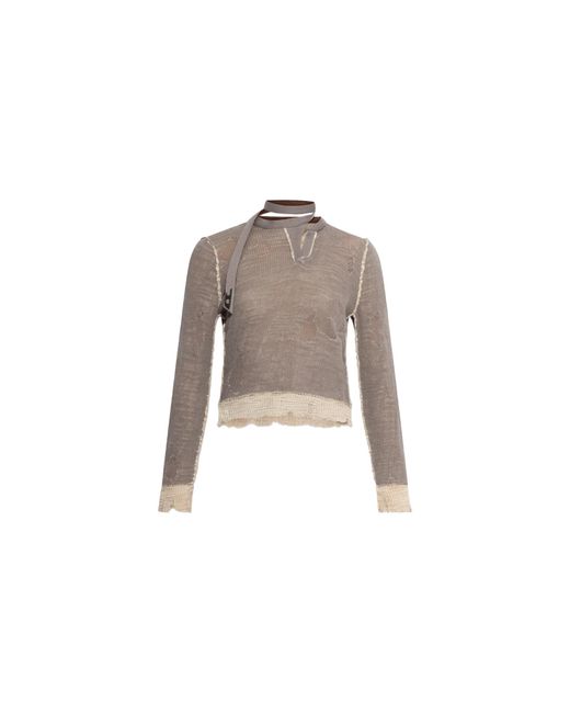DIESEL Black M-Dracarina Long Sleeves Top A23721 0Egeg 7Fm"