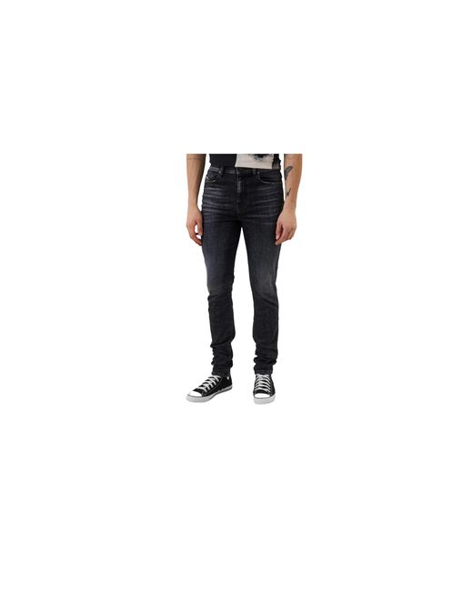 DIESEL Black 1983 D-Amny L.32 Trousers A03584 09D88 02" for men