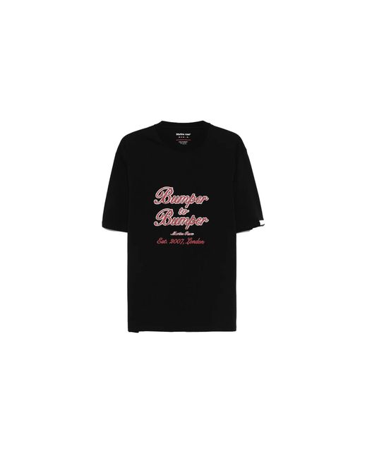 Martine Rose Black Classic T-Shirt 603Je03001E" for men