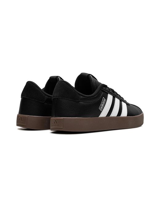 Adidas Black Vl Court 3.0 Low "Core Cloud Gum" Id8796"