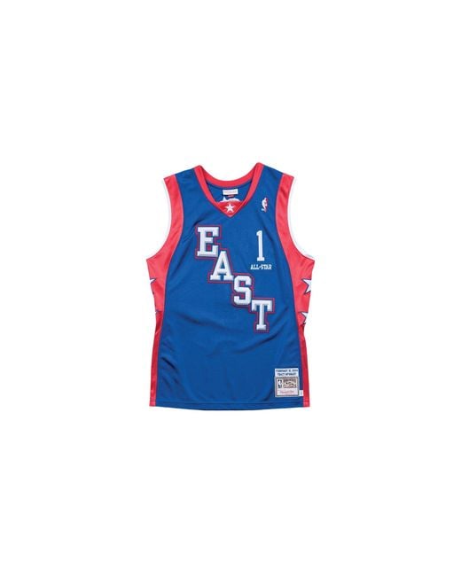 Mitchell & Ness Blue Nba All-Star East Authentic Jersey "2004 Tracy Mcgrady #1 for men