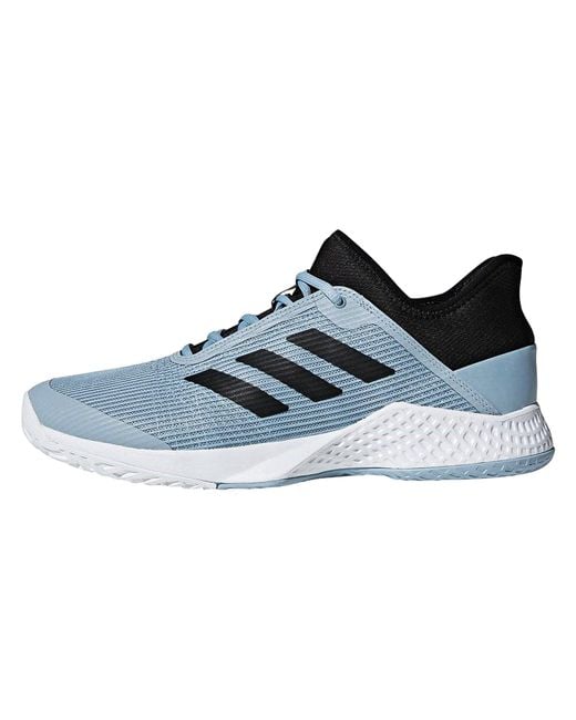 Adidas Black Adizero Club Tennis Cg6343" for men