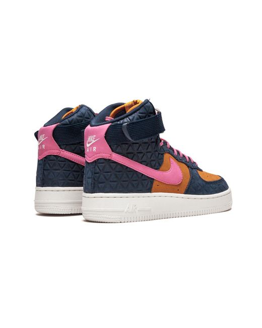 Nike Blue Air Force 1 Hi Prm Suede "Dynamic"
