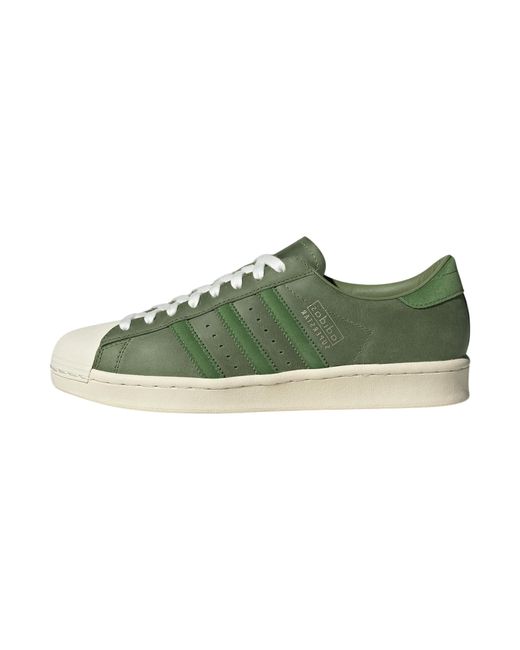 Adidas Green Superstar Vintage "Crew- Ji0318" for men