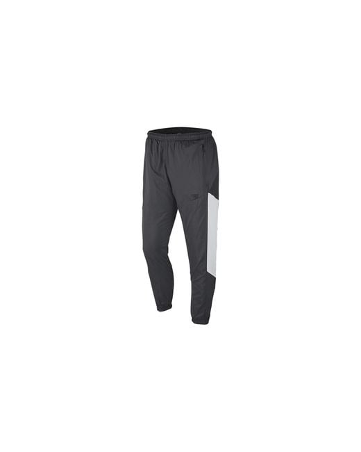 Nike Black Sportswear Woven Pants "Anthracite Sail Ar1873 060" for men