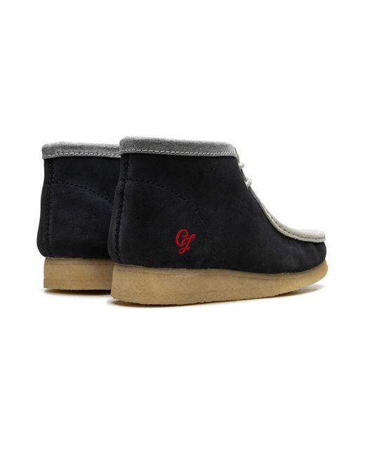 Clarks Black Wallabee Boot Vcy 26165077" for men