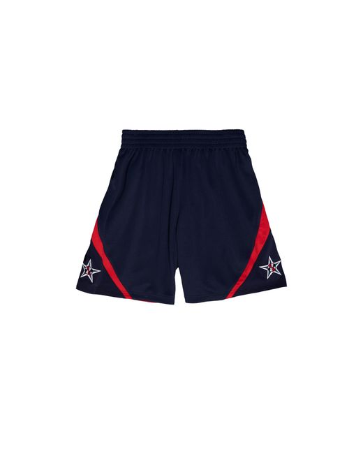 Mitchell & Ness Blue Dark Shorts "Nba Usa 2008" Ashr4381 Usa08Pppnavy" for men