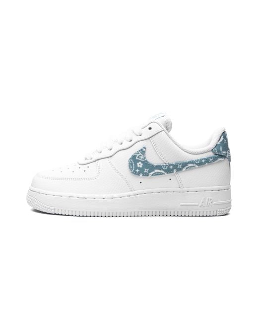 Nike Black Air Force 1 Lo Mns "Paisley