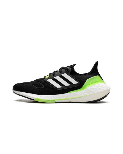 Adidas Black Ultraboost 22 "Solar" Gx6640" for men