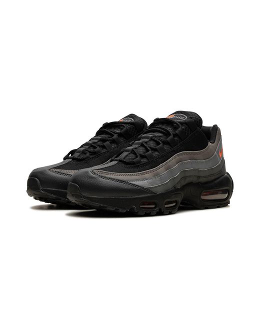 Nike Black Air Max 95 "grey Reflective" Shoes for men