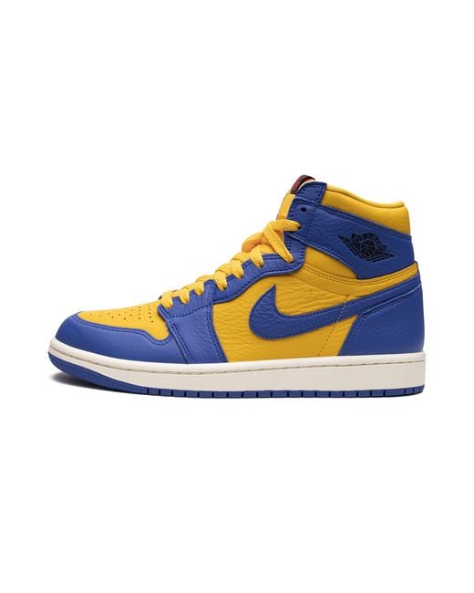 Nike Blue Air 1 High Og "Reverse Laney" Fd2596 700"