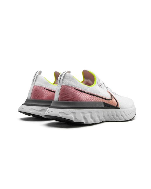 Nike Black React Infinity Run "Platinum Tint Blast" Cd4371 004" for men