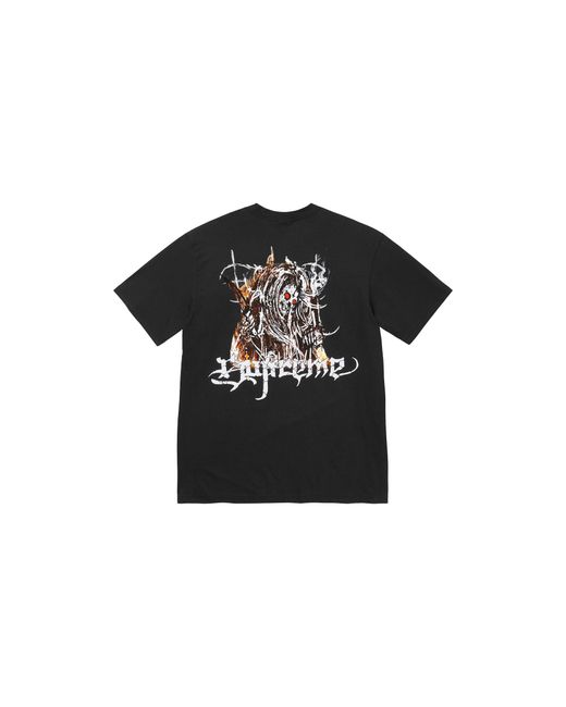Supreme Black Satan Tee "Fw24
