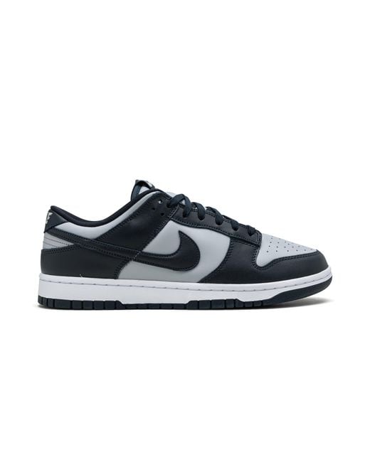 Nike Black Dunk Low "Georgetown" Dd1391 003" for men