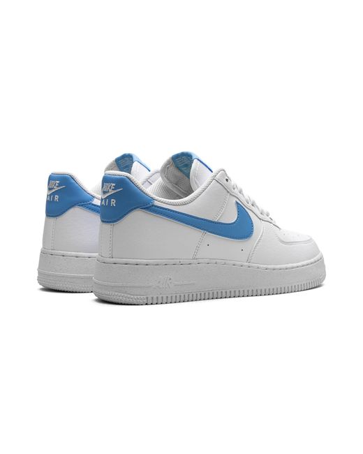 Nike Black Air Force 1 Lo Next Nature "university Blue" Shoes