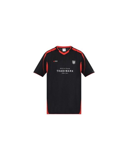 Vetements Black Football Jersey Me76Tr199Br Blac" for men