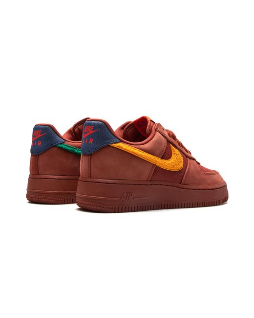 Nike Red Air Force 1 Low "La Familia" Dv5153 600" for men