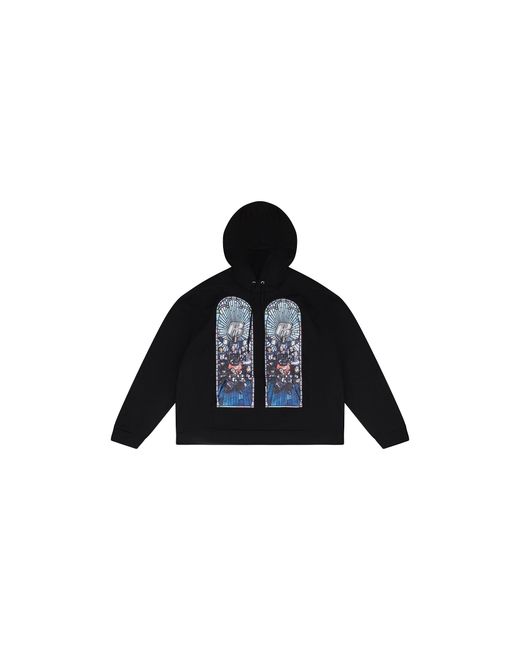 Who Decides War Black Ruff Ryders Hoodie 11100410002Aw23" for men